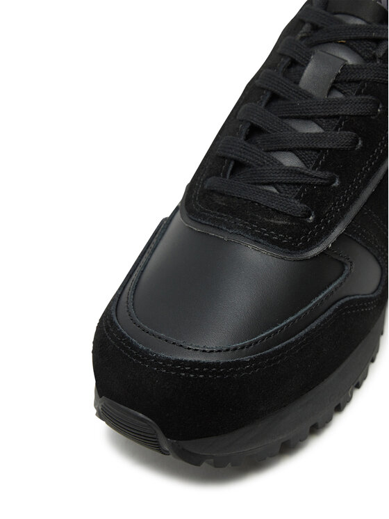 Calvin Klein Jeans Calvin Klein Jeans Laisvalaikio batai Toothy Runner Irregular Lines YM0YM00624 Juoda