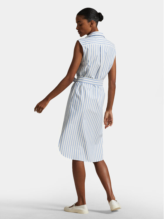 Polo Ralph Lauren Polo Ralph Lauren Rochie tip cămașă 211973767001 Albastru celest Regular Fit