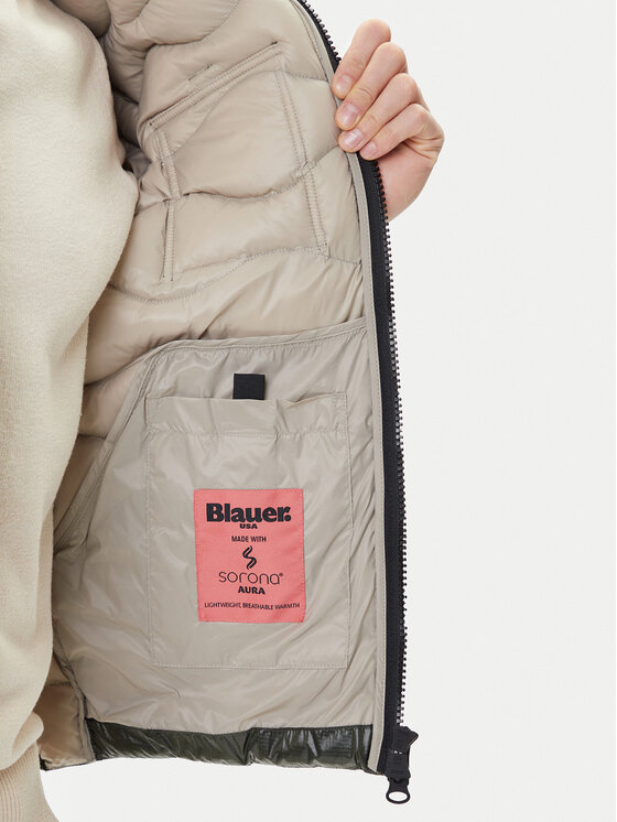 Blauer Blauer Prijelazna jakna 25WBLUC02080 Zelena Regular Fit