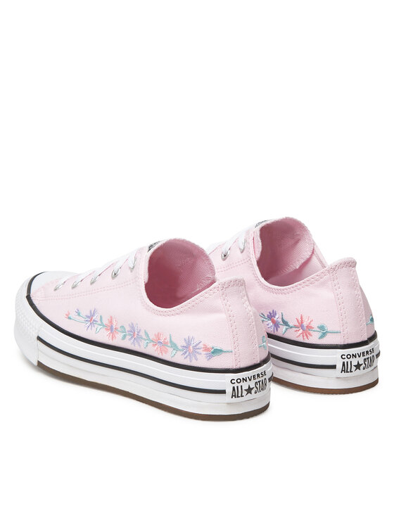 Converse Converse Tornacipő All Star EVA Lift Platform Florals A14995C Rózsaszín