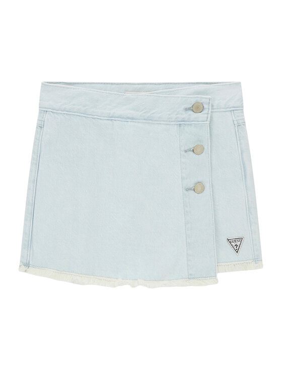 Guess Guess Sukňošortky J6GD34 D45E0 Modrá Regular Fit