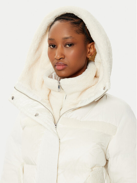 BOSS BOSS Kurtka puchowa Pimira 50524479 Écru Regular Fit
