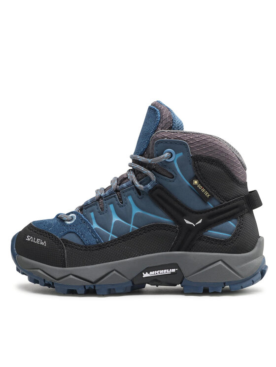 Salewa Salewa Bakancs Jr Alp Trainer Mid Gtx GORE-TEX 64010-0365 Kék