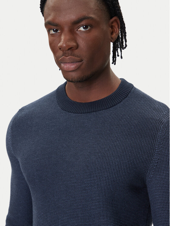BOSS BOSS Sweter Klapok 50548673 Niebieski Regular Fit