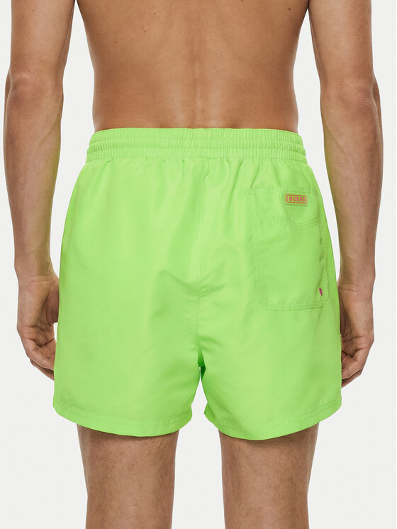 Guess Guess Σορτς κολύμβησης F6GT25 WG282 Πράσινο Regular Fit
