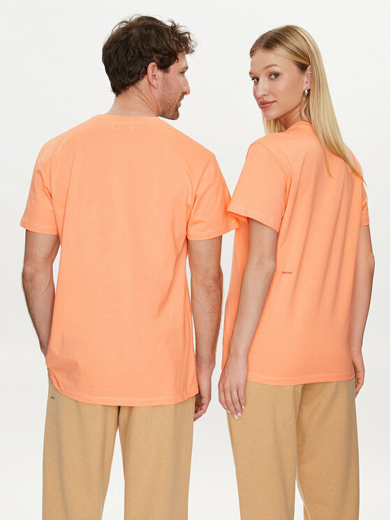 Pangaia Pangaia T-Shirt Tropics 365 Midweight Πορτοκαλί Regular Fit
