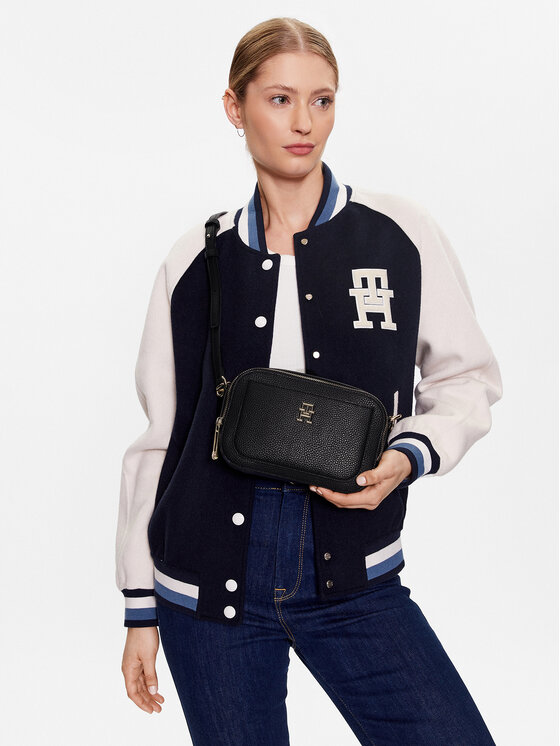 Tommy Hilfiger Tommy Hilfiger Τσάντα Th Emblem Camera AW0AW14501 Σκούρο μπλε