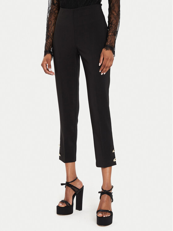 Rinascimento Rinascimento Pantaloni di tessuto CFC0120002003 Nero Regular Fit
