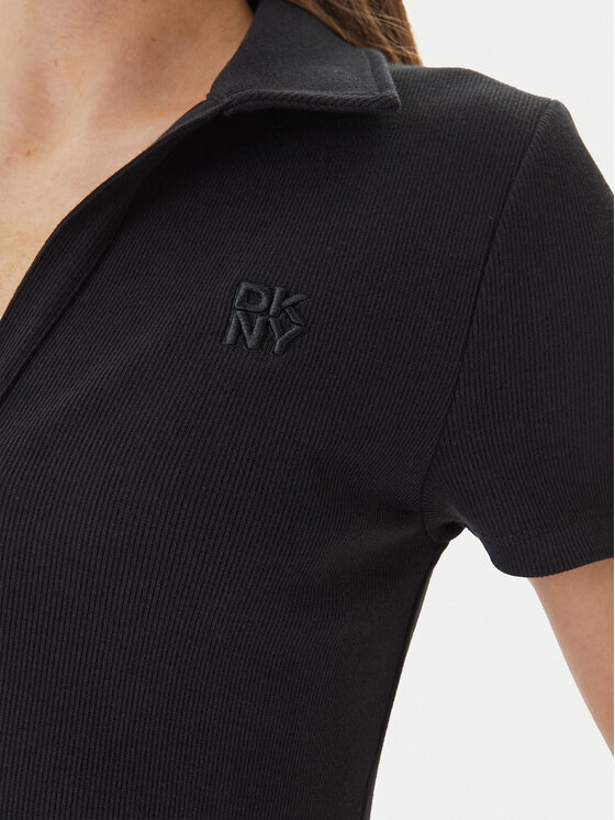 DKNY DKNY Φόρεμα καθημερινό DJ5D9139 Μαύρο Regular Fit