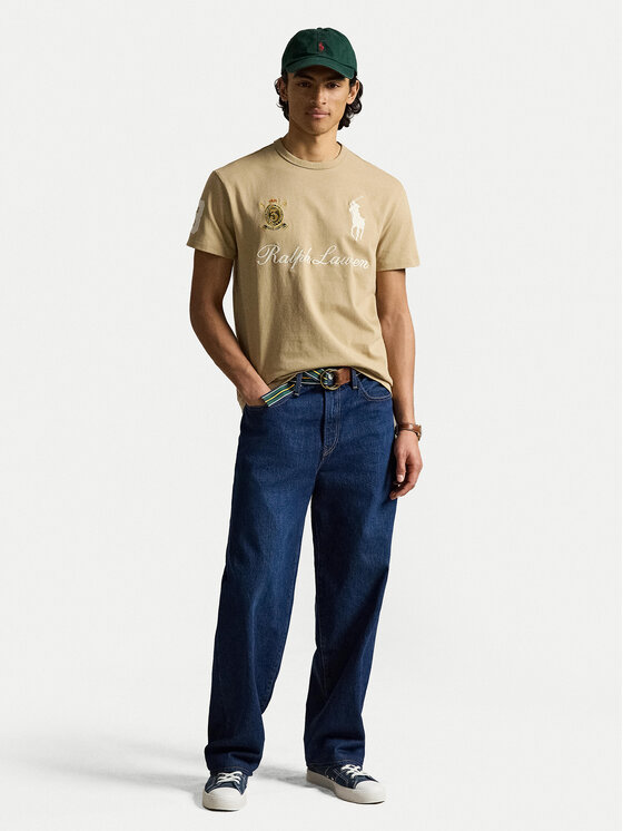 Polo Ralph Lauren Polo Ralph Lauren Majica 710B20010003 Bež Regular Fit