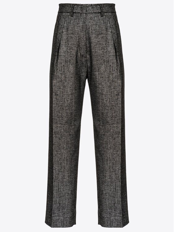 PINKO Pinko Pantaloni chino D-PIN-3910 Nero Regular Fit