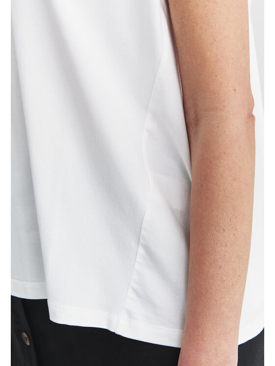 TATUUM TATUUM Halenka FRAMA Bílá Loose Fit