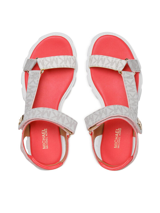 MICHAEL Michael Kors Sandały Ridley Sandal 40F1RIFA1B Szary | Modivo.pl