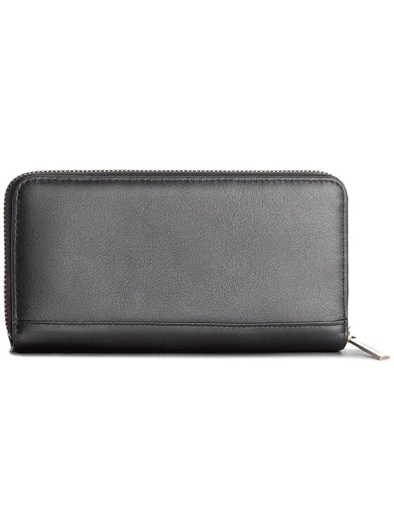 Calvin Klein Calvin Klein Πορτοφόλι Compact Large Ziparo K60K604353 Μαύρο