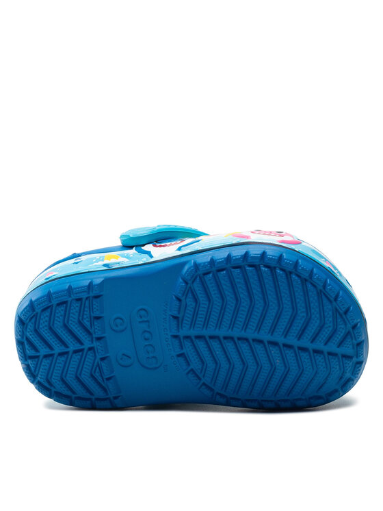 Crocs Crocs Șlapi Crocsflbaby Shark Band Clog T 207066 Albastru