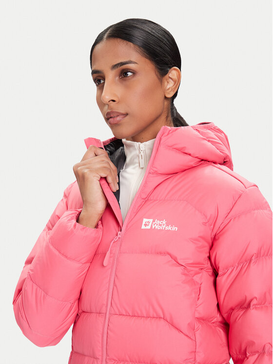 Jack Wolfskin Jack Wolfskin Kurtka puchowa Ather Down A60330 Różowy Regular Fit