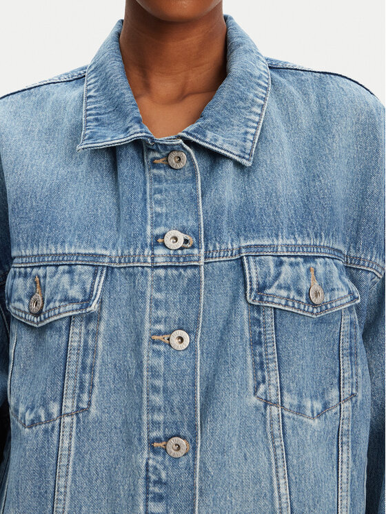 HUGO HUGO Kurtka jeansowa Lou 50541559 Niebieski Regular Fit