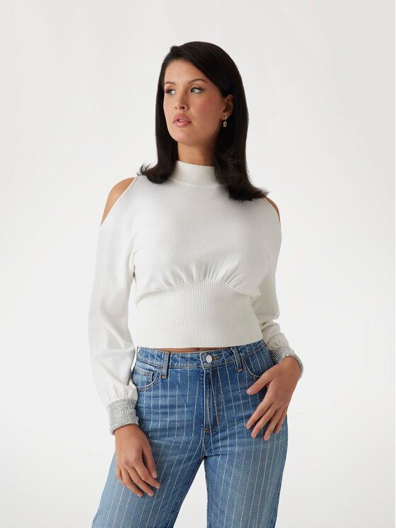 Sweter Guess, Rozmiar XS, Biały, 170569