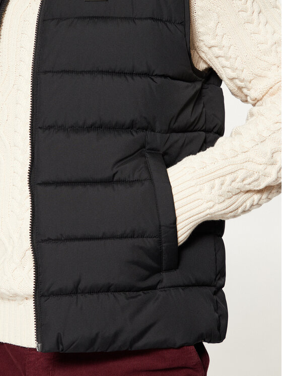 Gap Gap Veste 498570-03 Melns Regular Fit