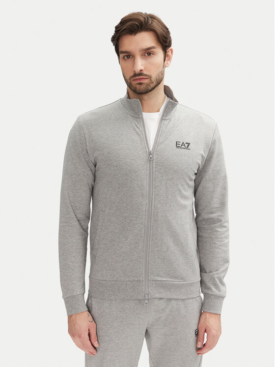 EA7 Emporio Armani EA7 Emporio Armani Felpa 8NPM31 PJVRZ O8003 Grigio Regular Fit