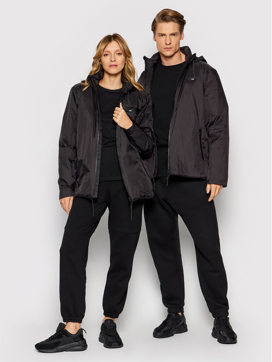 Rains Rains Lietus jaka Unisex 15470 Melns Regular Fit