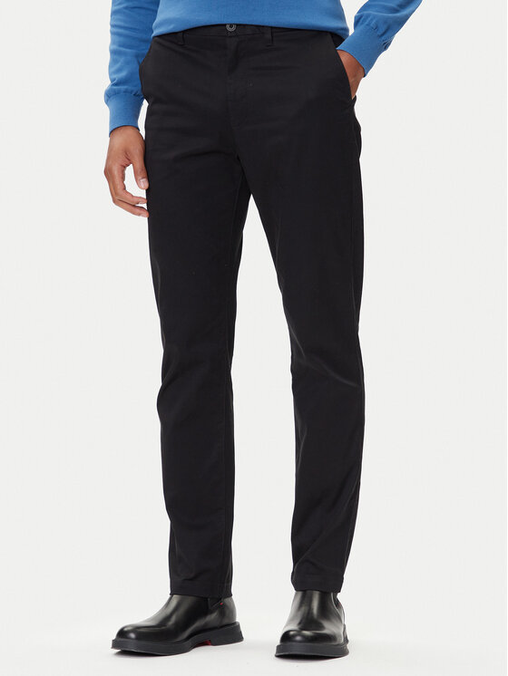 Calvin Klein Calvin Klein Chinos LV040EM633 Fekete Slim Fit