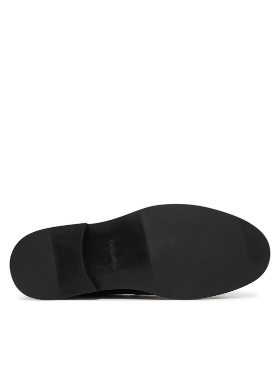 Calvin Klein Calvin Klein Lordsy Ess Rubber Loafer Wr Pol Lth HM0HM02171 Černá