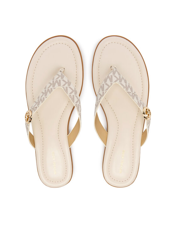 MICHAEL Michael Kors MICHAEL Michael Kors Japonki Ering Thong 40S6ERFS1B Écru