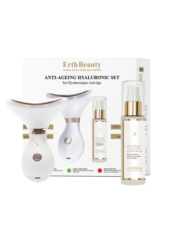 Erthskin London Erthskin London Zestaw Anti-Aging Kwas Hialuronowy + Kuracja Serum