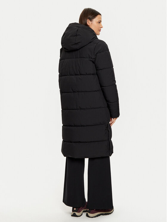 4F 4F Žieminė striukė 4FWAW24TDJAF476 Juoda Regular Fit