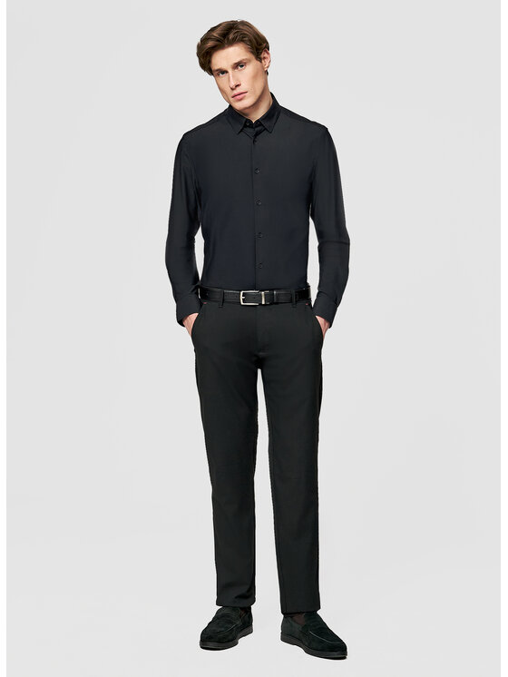 Pako Lorente Pako Lorente Koszula P26SF-1X-010 Czarny Slim Fit