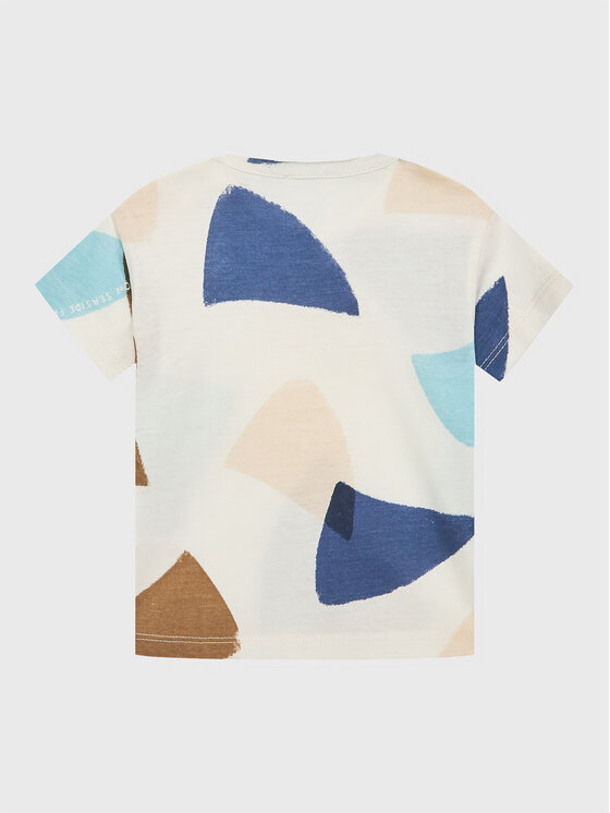 United Colors Of Benetton United Colors Of Benetton T-krekls 3HVDA102C Balts Regular Fit