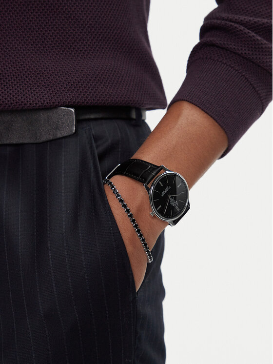 U.S. Polo Assn. U.S. Polo Assn. Σετ Ρολόι & Βραχιόλι Jeremy USP6391TW Μαύρο