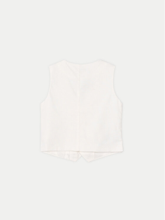 Mayoral Mayoral Gilet 3369 Bianco Regular Fit