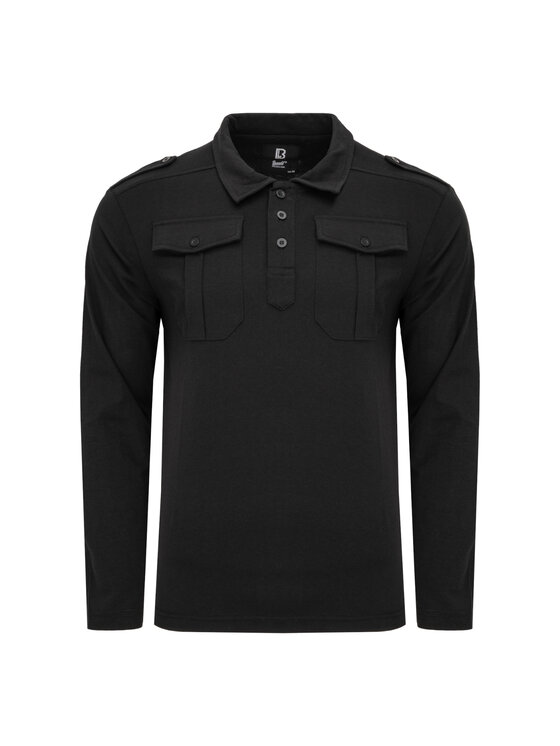 Brandit Brandit Longsleeve 4203.2.XL Czarny Regular Fit
