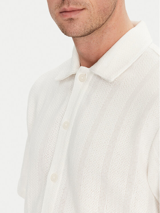Resteröds Resteröds Hemd Kirk 10251 7400 Weiß Regular Fit