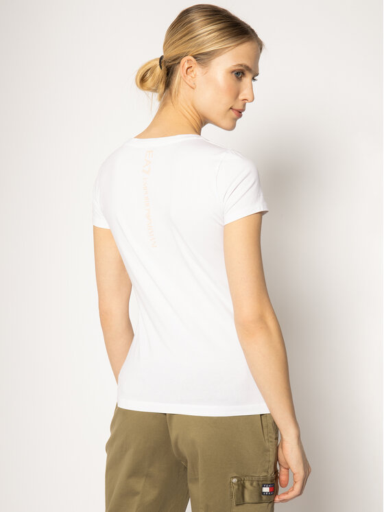 T-shirt 3HTT01 TJ29Z 1100 Bianco Modern Fit