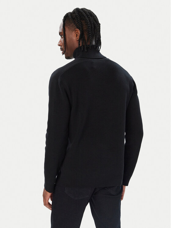 Karl Lagerfeld Jeans Karl Lagerfeld Jeans Гольф B4M18023 Чорний Regular Fit