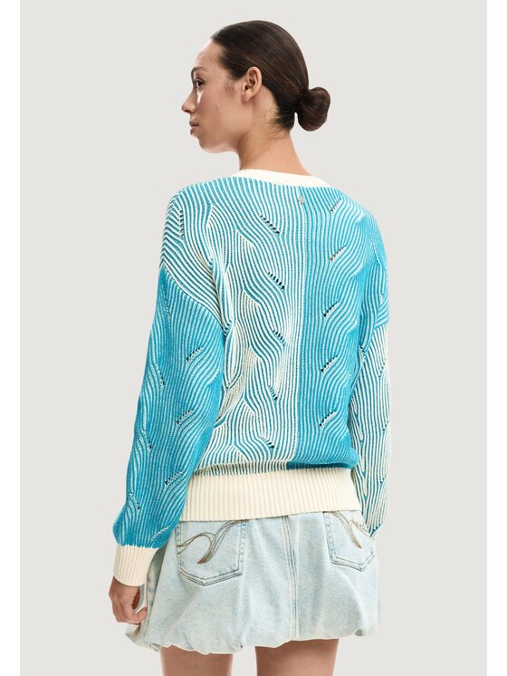 Desigual Desigual Maglione JERS_BRISTOL Blu To Fit