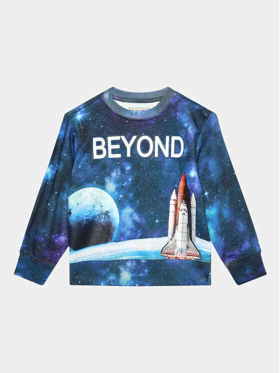 OVS OVS Суитшърт 1817614 Тъмносин Regular Fit