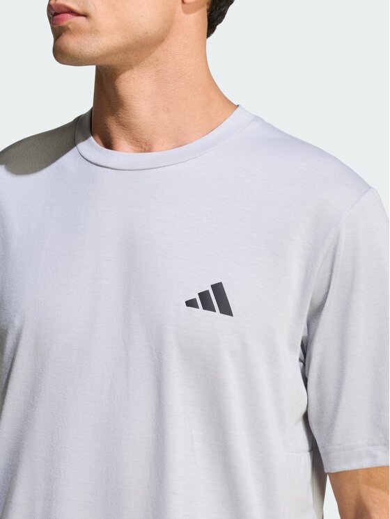 adidas adidas Koszulka techniczna 158826 Szary Regular Fit