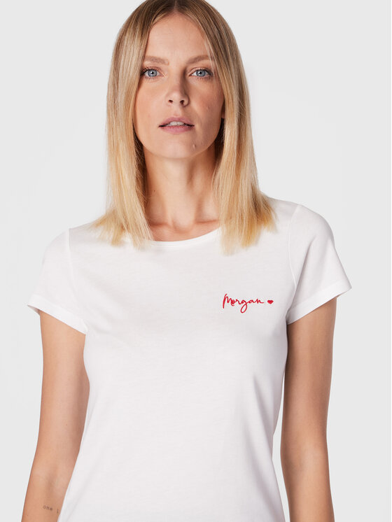 Bestel Morgan T-shirts met korte mouwen 252-DIO dames zwart | België