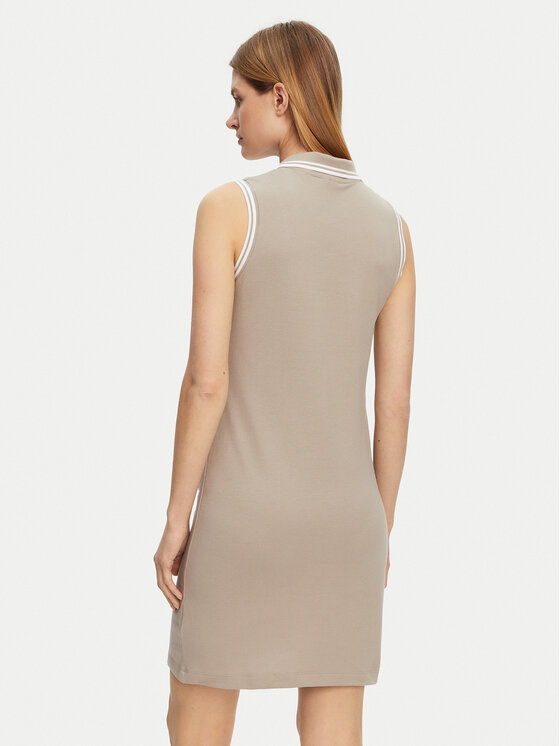 Guess Guess Sukienka codzienna V5GK04 KCOK1 Khaki Regular Fit