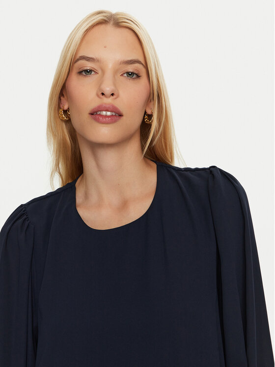 Rinascimento Rinascimento Kokteiļkleita CFC0120503003 Tumši zils Regular Fit