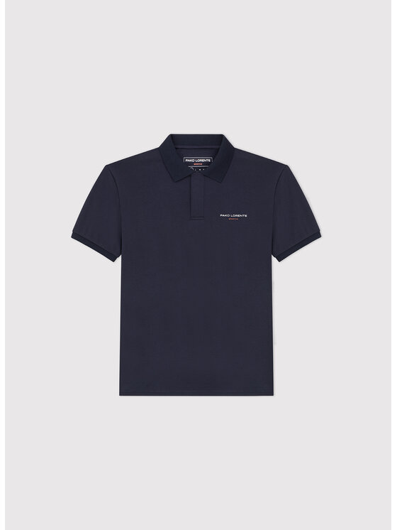 Pako Lorente Pako Lorente Polo P26SF-TX-007 Granatowy Classic Fit