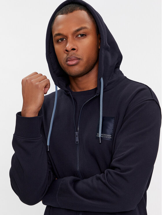Armani Exchange Armani Exchange Pulóver 3DZMHS ZJGGZ 15CX Sötétkék Regular Fit