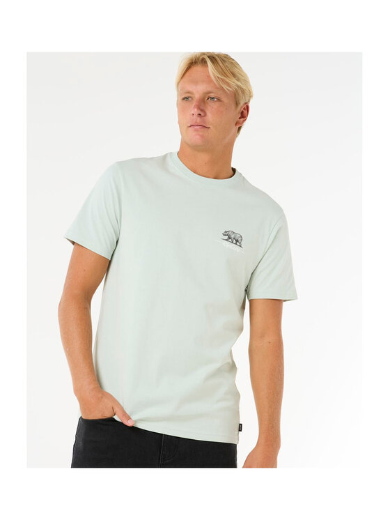 Rip Curl Rip Curl T-Shirt Desti Animals Tee Zielony Standard Fit