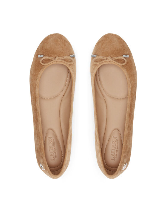 LAUREN RALPH LAUREN Lauren Ralph Lauren Balerinke 802943066001 Smeđa