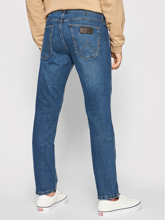 Wrangler Wrangler Τζιν Greensboro W15QU551Q 112141199 Σκούρο μπλε Regular Fit