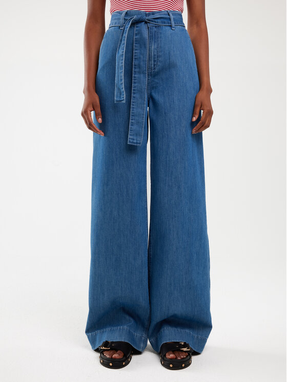 BIG STAR BIG STAR Jeansy JULII Niebieski Wide Fit